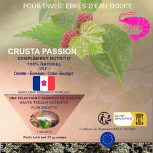 Friants bios – Complément haute teneur nutritive vitalité pour crevettes & invertébrés