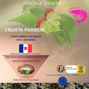 Friants bios – Complément haute teneur nutritive vitalité pour crevettes & invertébrés