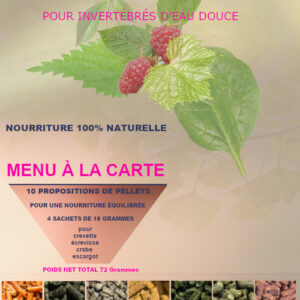 4 RECETTES DE PELLETS CLASSIQUES POUR CREVETTE AU CHOIX parmi 10