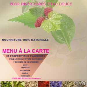7 NOURRITURES NATURELLES AU CHOIX parmi 35
