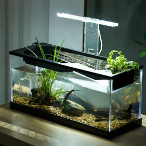 Aquarium complet verre acrylique fontaine miniature pour bureau