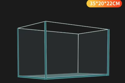 Nano aquarium rectangulaire HD crystal – Image 3