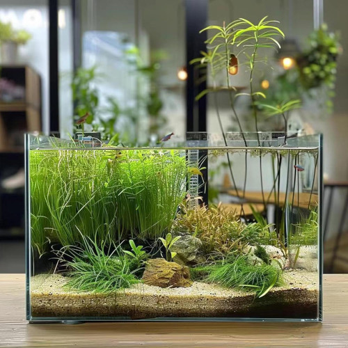 Nano aquarium rectangulaire HD crystal