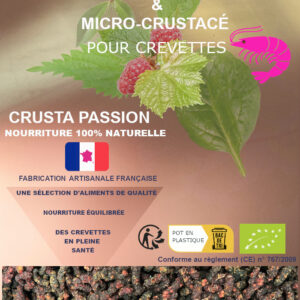PELLET BIO BAIE DE GOJI & MICRO-CRUSTACÉS pour crevettes 15 et 45 g