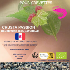 Pellet fleur d'hibiscus & crustacé spécial crevette 15 et 45 grammes