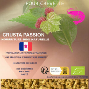 Pellet pois chiche & crustacé spécial crevette 15 et 45 grammes