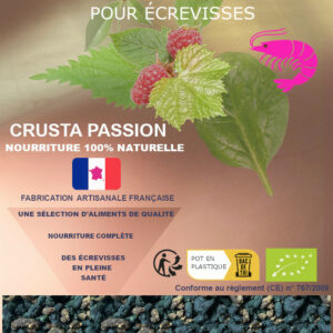 NOURRITURE COMPLÈTE BIO ÉNERGIE pour écrevisses  45 et 100 g PROMO -20%
