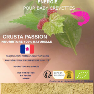 NOURRITURE EN POUDRE BIO COMPLÈTE ÉNERGIE  BABY CREVETTES PROMO -20%