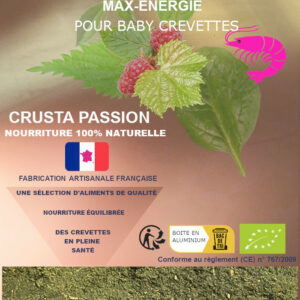 NOURRITURE EN POUDRE BIO COMPLÈTE MAX-ÉNERGIE  BABY CREVETTES PROMO -30%