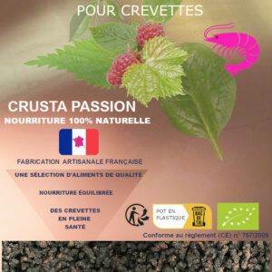 PELLET BIO FLEURS D'HIBISCUS & CRUSTACÉ & crustacé spécial crevette 15 et 45 grammes