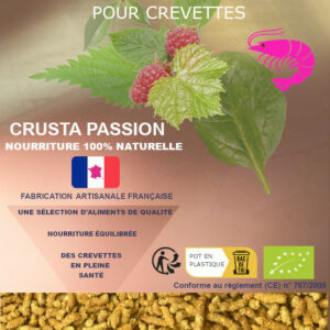 Pellet lentille corail & ver spécial crevette 15 et 45 grammes