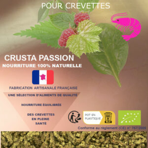 PELLET BIO LUZERNE & VER spécial crevette 15 et 45 grammes
